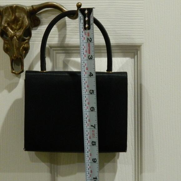 Vtg La Regale Satin Handbag purse Evening Bag - Picture 5 of 7